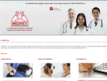 Tablet Screenshot of produtosmedvet.com.br